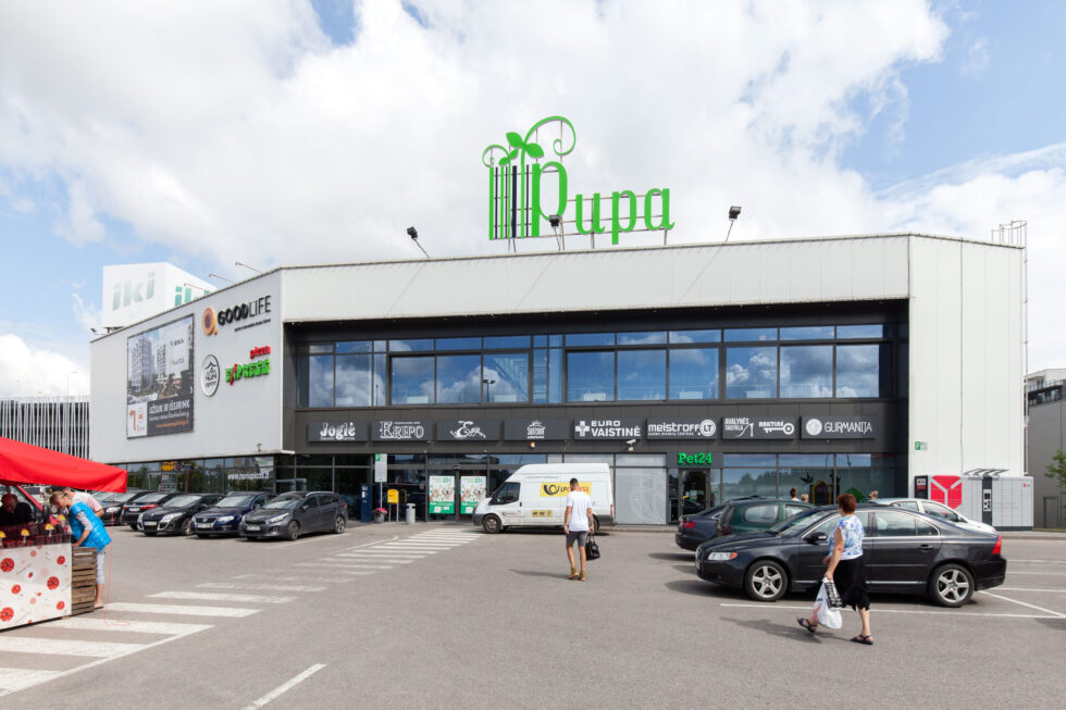 „Eika“ prekybos centrui „Pupa“ suteiktas „BREEAM Very Good“ sertifikatas