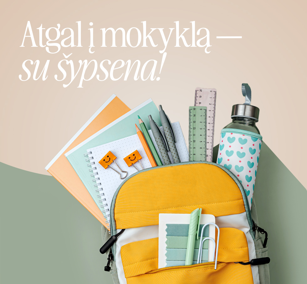 Pradėkime naujus mokslo metus kartu!