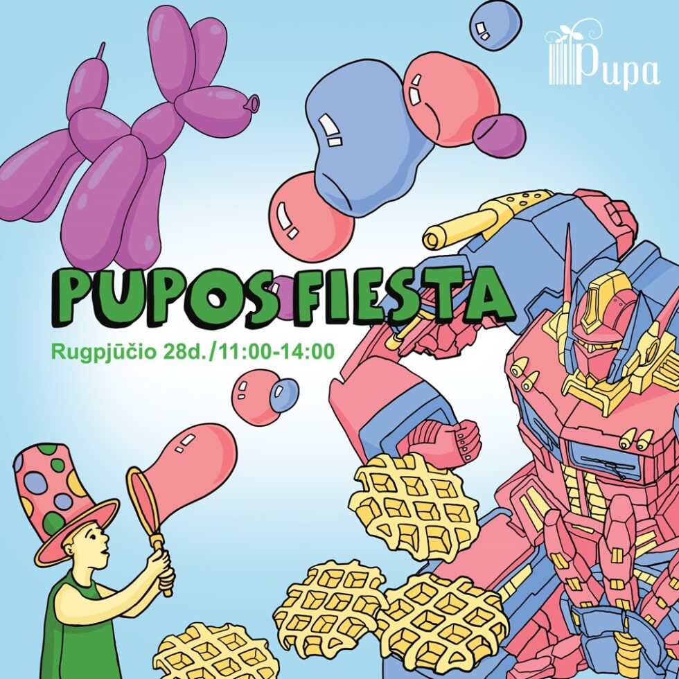 ŠVENTĖ VAIKAMS – „PUPOS FIESTA“