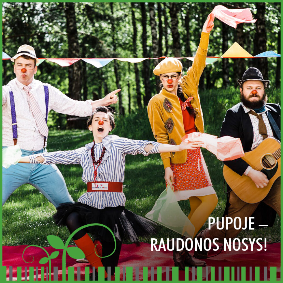 PUPOJE - RAUDONOS NOSYS!